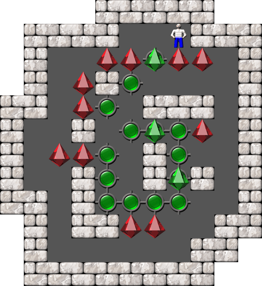 Sokoban Spiros 07 level 151